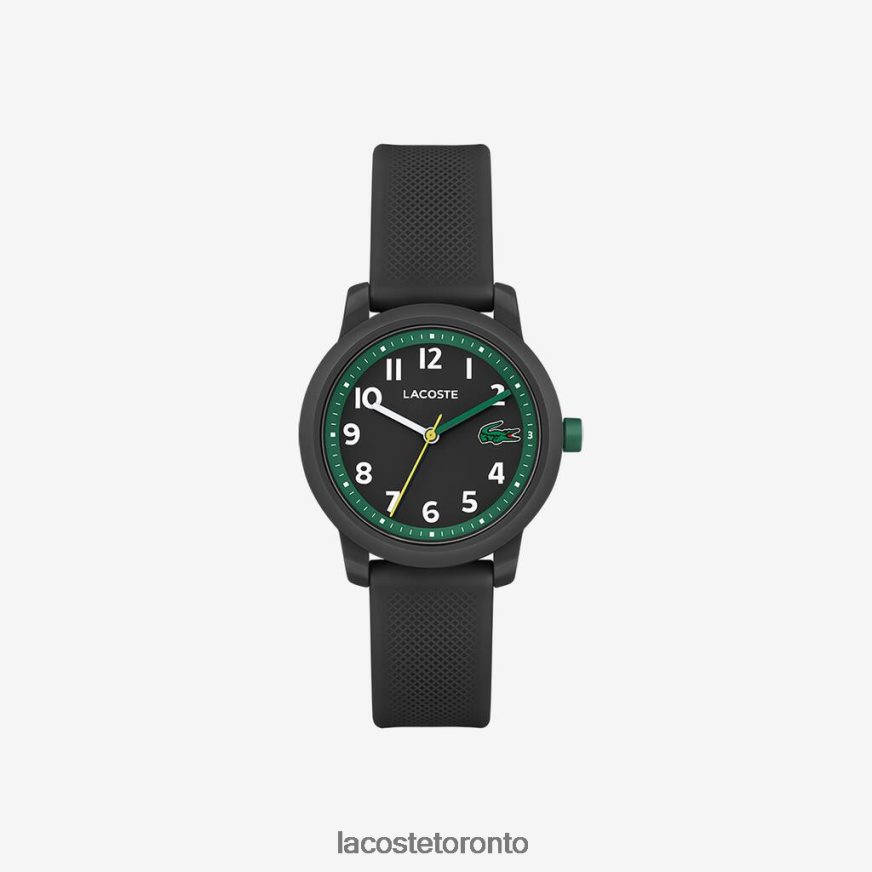 Accessories Lacoste 1212 Black Silicone Strap Watch Black Kids Z60BPR3112