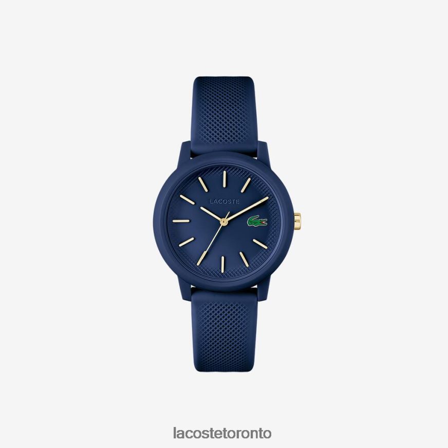 Accessories Lacoste 1212 Blue Silicone Strap Watch Blue Women Z60BPR2901