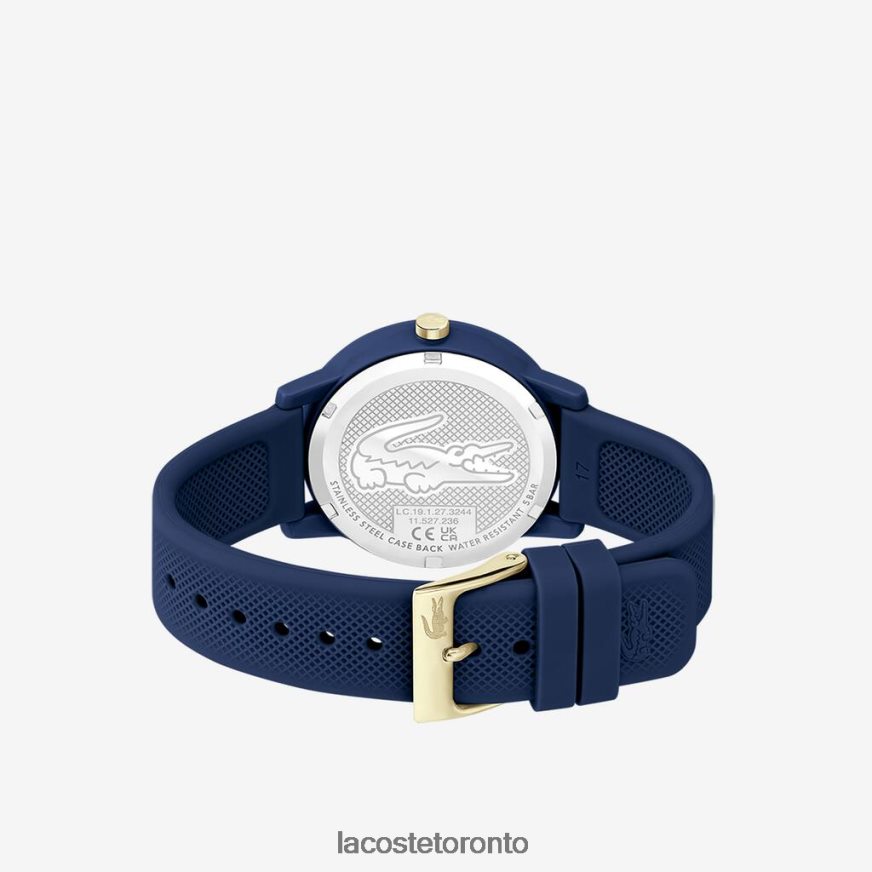 Accessories Lacoste 1212 Blue Silicone Strap Watch Blue Women Z60BPR2901