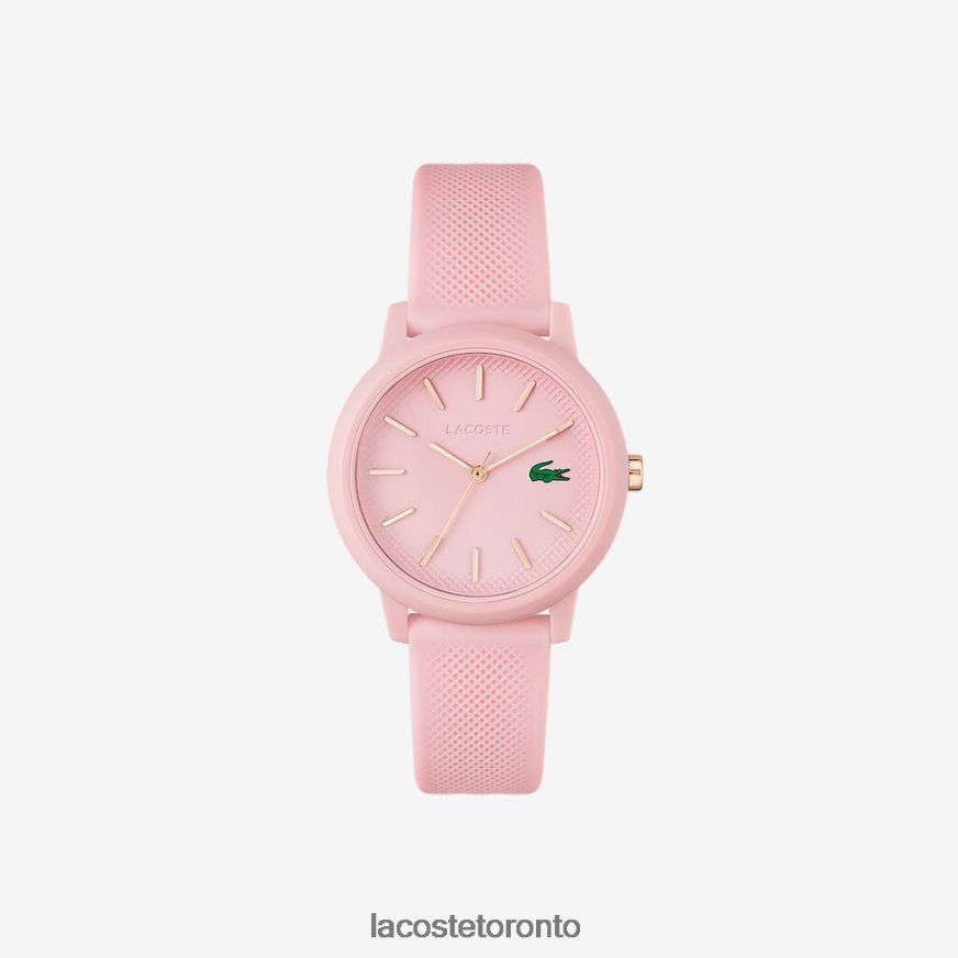 Accessories Lacoste 1212 Pink Silicone Strap Watch Pink Women Z60BPR2909