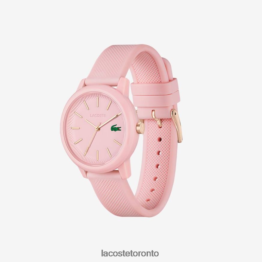 Accessories Lacoste 1212 Pink Silicone Strap Watch Pink Women Z60BPR2909