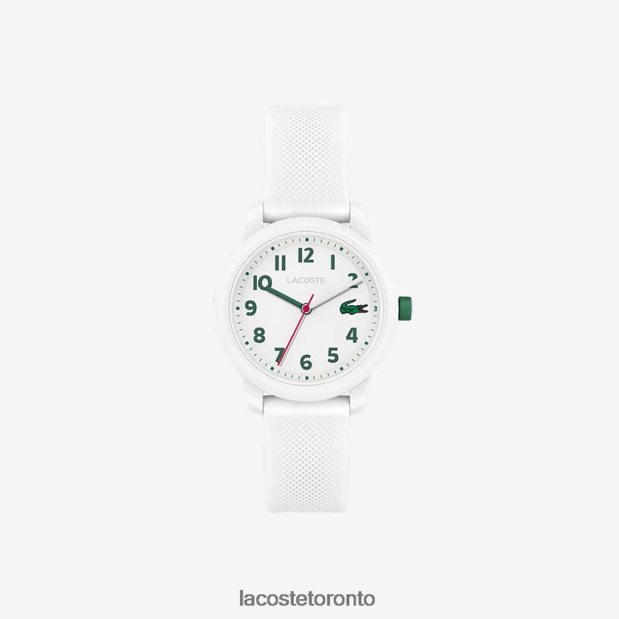 Accessories Lacoste 1212 White Silicone Strap Watch White Kids Z60BPR3299