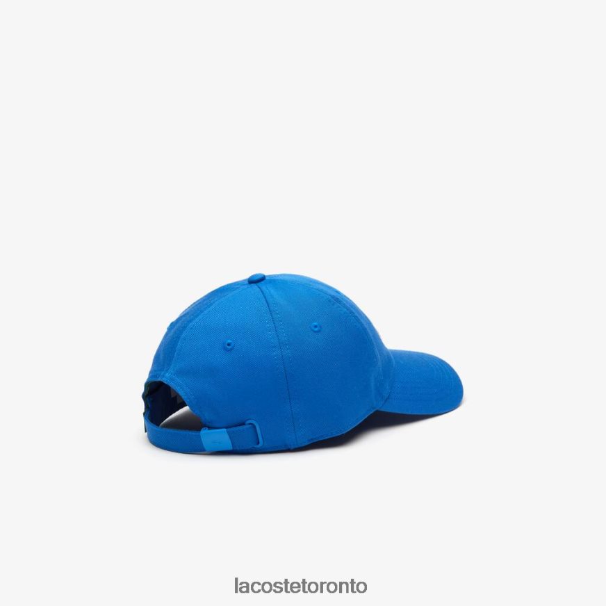 Accessories Lacoste Adjustable Organic Cotton Twill Cap Blue Unisex Z60BPR2145