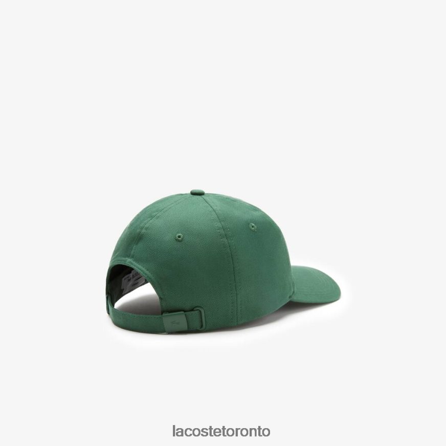 Accessories Lacoste Crocodile Patch Branded Cap Green Unisex Z60BPR2147