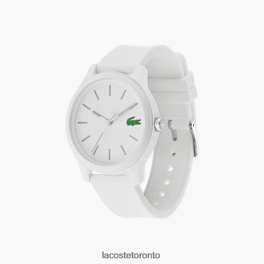 Accessories Lacoste L1212 White Silicone Strap Watch White Men Z60BPR2333