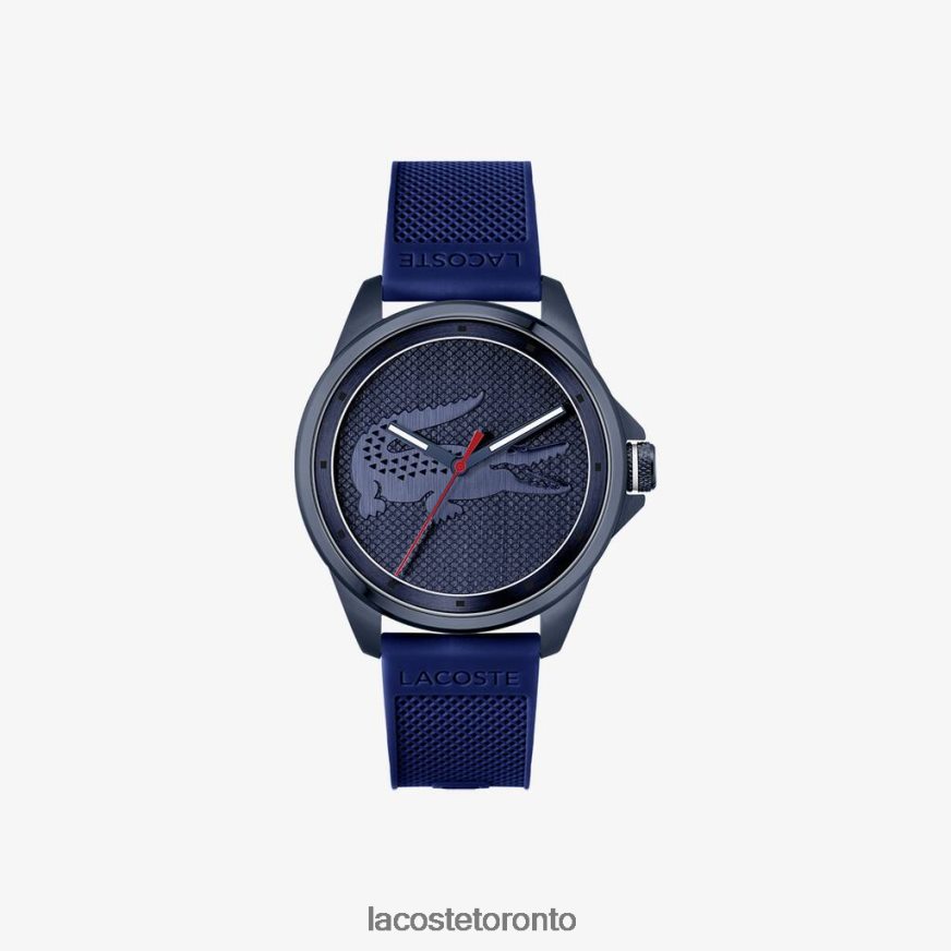 Accessories Lacoste Le Croc 3 Hands Blue Silicone Watch Blue Men Z60BPR2298