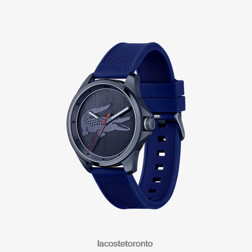 Accessories Lacoste Le Croc 3 Hands Blue Silicone Watch Blue Men Z60BPR2298