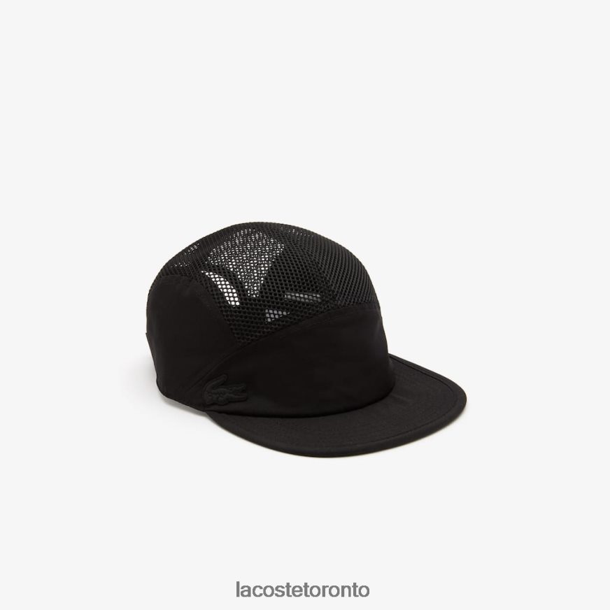 Accessories Lacoste Mesh Panel Soft Visor Black Unisex Z60BPR2928