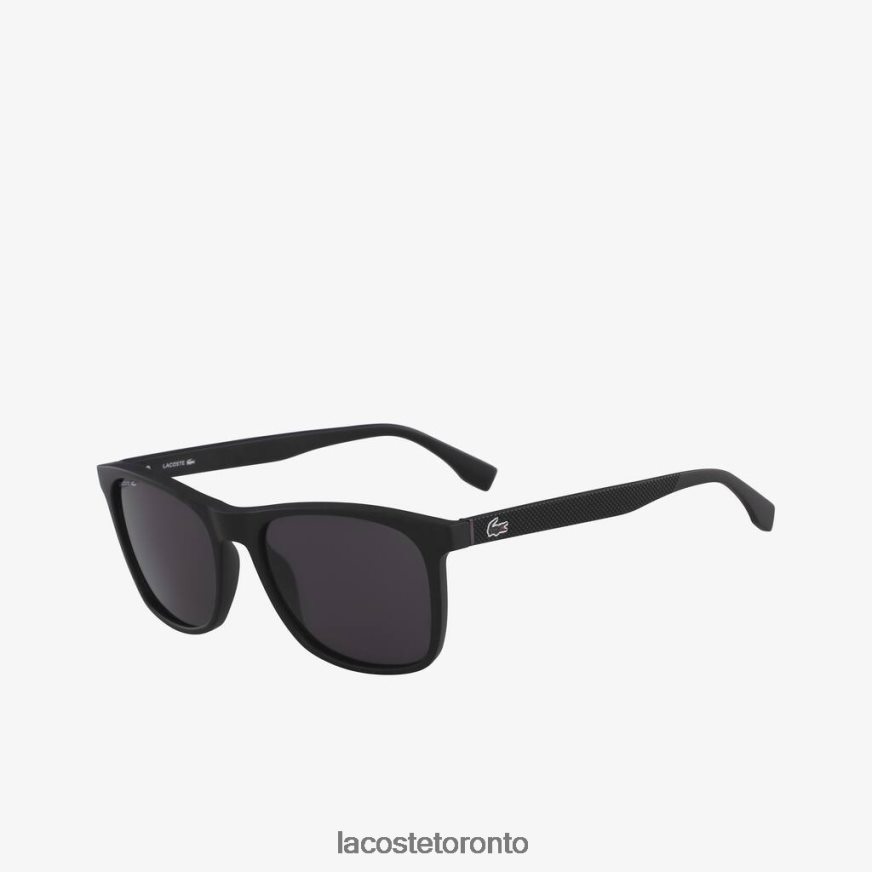 Accessories Lacoste Modified Rectangle L1212 Premium Sunglasses Black/Blue Men Z60BPR1927