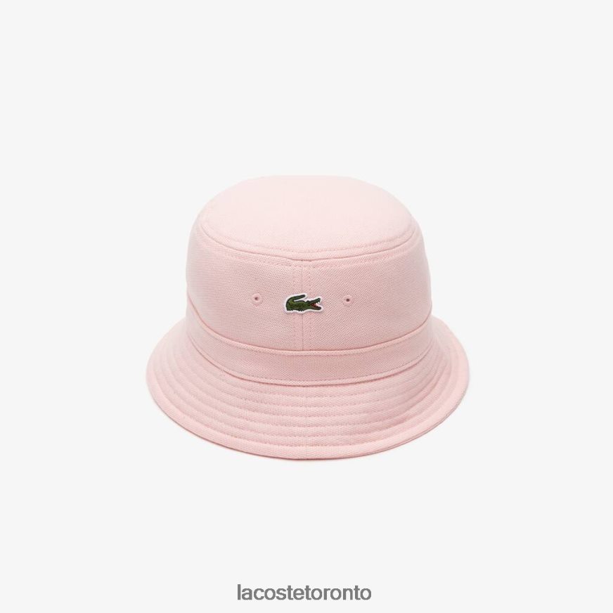 Accessories Lacoste Organic Cotton Bucket Hat Pink Unisex Z60BPR2157