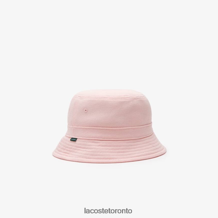 Accessories Lacoste Organic Cotton Bucket Hat Pink Unisex Z60BPR2157