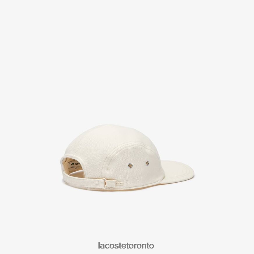 Accessories Lacoste Organic Cotton Girolle Cap White Unisex Z60BPR2153