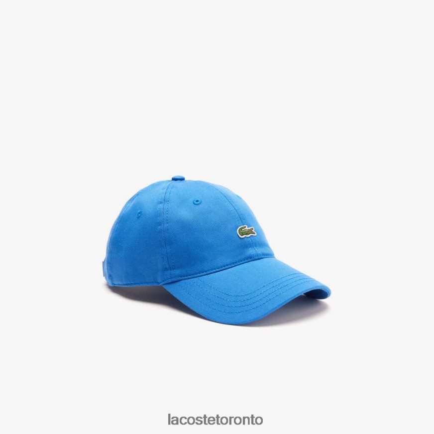 Accessories Lacoste Organic Cotton Twill Cap Blue Unisex Z60BPR2148