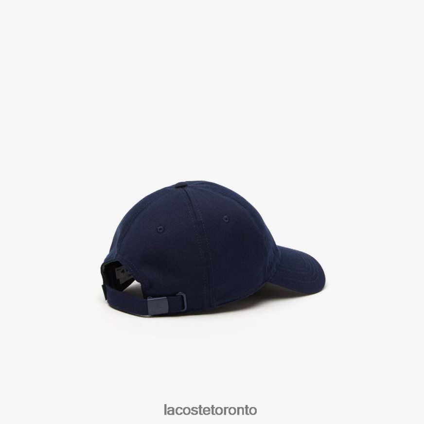 Accessories Lacoste Organic Cotton Twill Cap Navy Blue Unisex Z60BPR2245