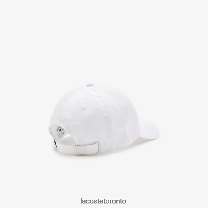 Accessories Lacoste Organic Cotton Twill Cap White Unisex Z60BPR2150