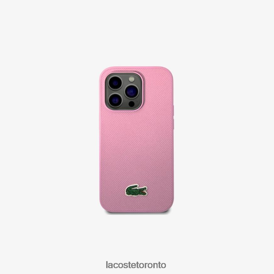 Accessories Lacoste Petit Pique Effect iPhone 14 Pro Case Parme Men Z60BPR2218