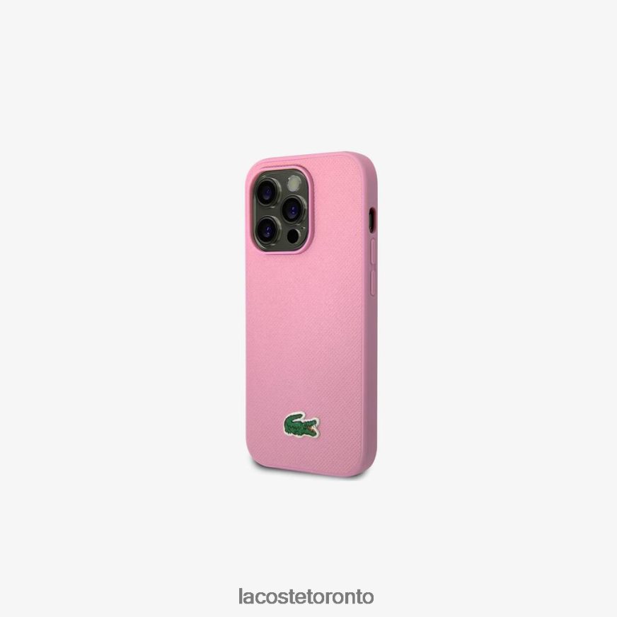 Accessories Lacoste Petit Pique Effect iPhone 14 Pro Case Parme Men Z60BPR2218