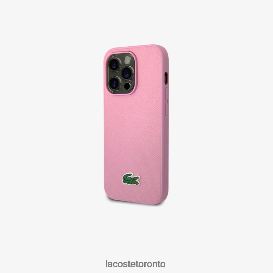 Accessories Lacoste Petit Pique Effect iPhone 14 Pro Max Case Parme Men Z60BPR2215