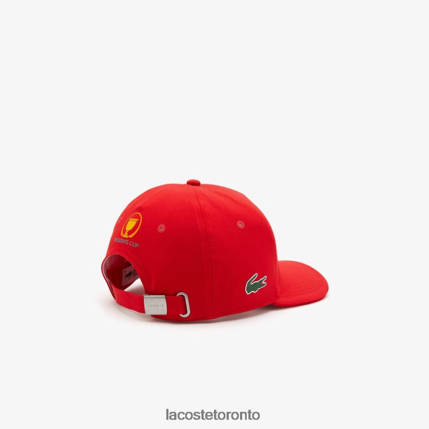 Accessories Lacoste Presidents Cup SPORT American Flag Adjustable Cap Red Unisex Z60BPR2330