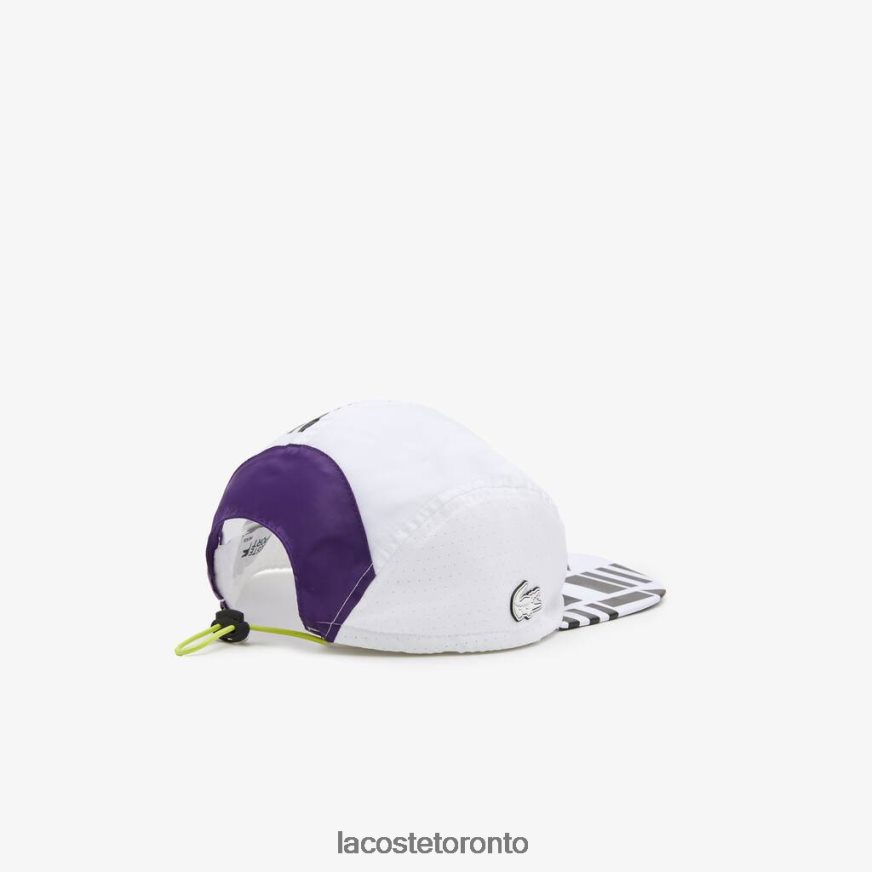 Accessories Lacoste SPORT Lightweight Cap White/Purple/Black Unisex Z60BPR2258