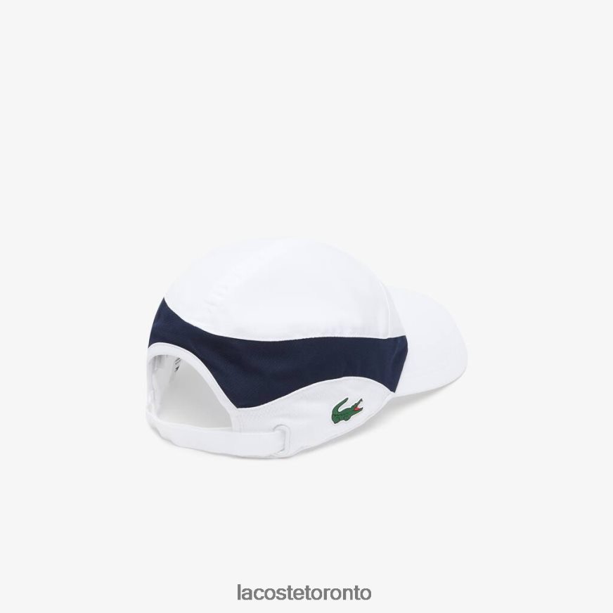 Accessories Lacoste SPORT Tennis Cap White/Navy Blue Unisex Z60BPR2244