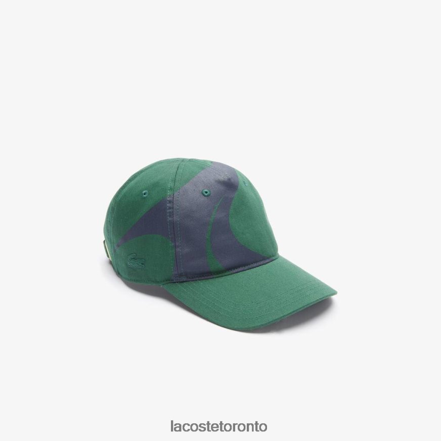 Accessories Lacoste SPORT x Theo Curin Organic Cotton Cap Green/Navy Blue Unisex Z60BPR2327