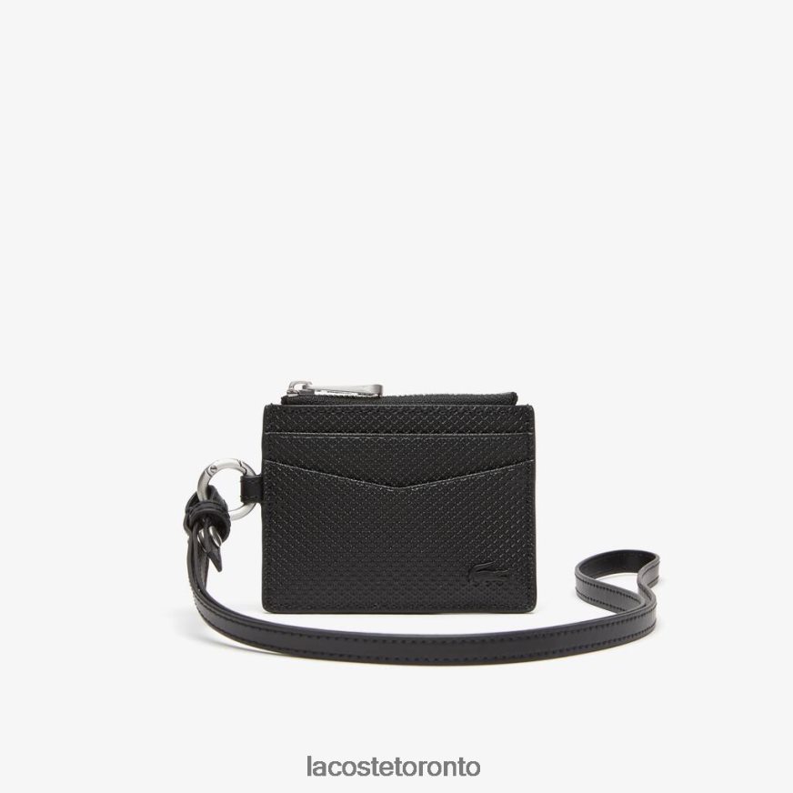 Accessories Lacoste Snap Hook Card Holder Black Unisex Z60BPR2130