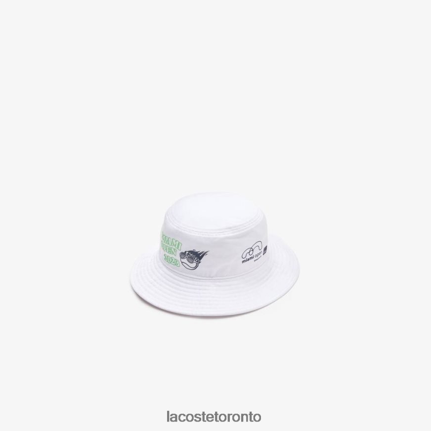 Accessories Lacoste Sport Miami Open Edition Hat White Men Z60BPR2171