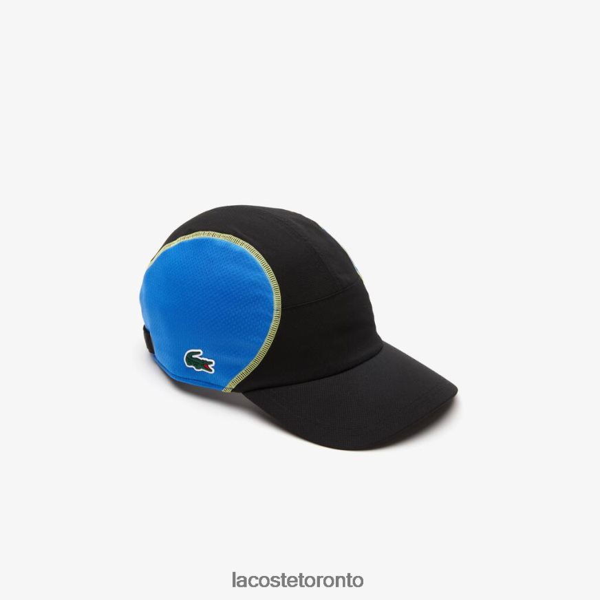 Accessories Lacoste Tennis Mesh Panel Cap Black/Blue/Yellow Men Z60BPR2143