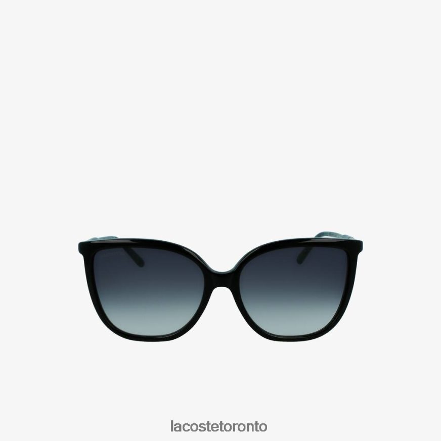 Accessories Lacoste Tubular Temple Butterfly Acetate Sunglasses Matt Black Women Z60BPR2906