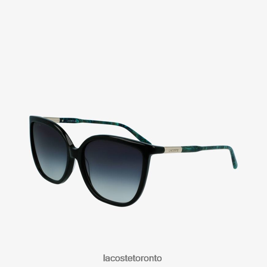 Accessories Lacoste Tubular Temple Butterfly Acetate Sunglasses Matt Black Women Z60BPR2906