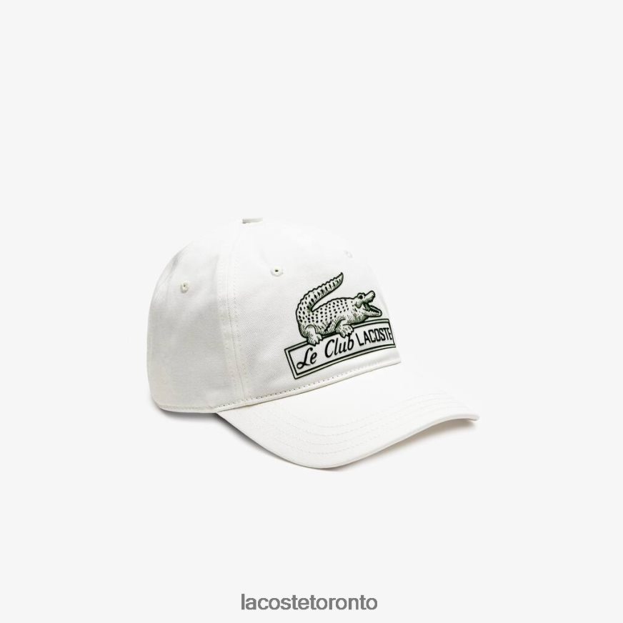 Accessories Lacoste Vintage Croc Print Cap White Women Z60BPR2897