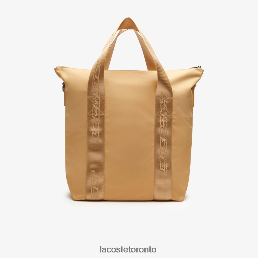 Bags  Leather Goods Lacoste Contrast Branding Tote Bag Lark Pastille Women Z60BPR2762