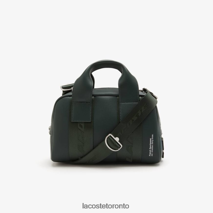 Bags  Leather Goods Lacoste Contrast Inscriptions Sports Bag Sinople Unisex Z60BPR2107