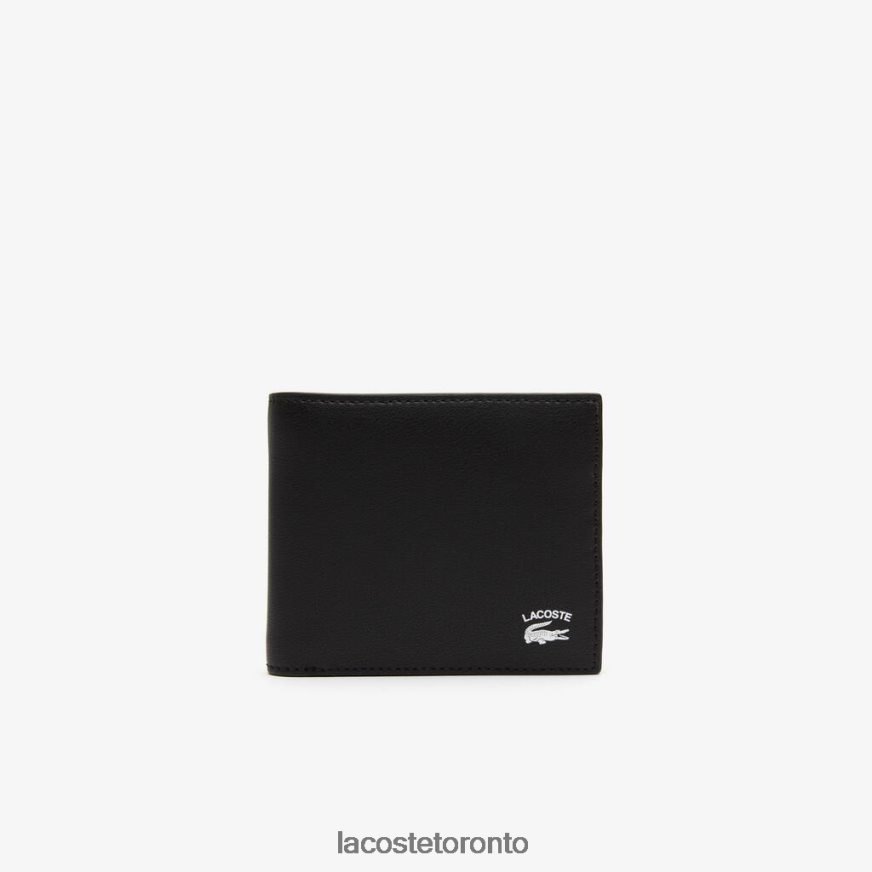 Bags  Leather Goods Lacoste Contrast Print Wallet Black Men Z60BPR1991