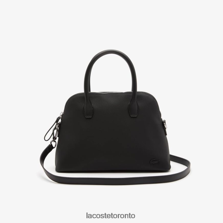 Bags  Leather Goods Lacoste Detachable Strap Bugatti Bag Black Women Z60BPR2861