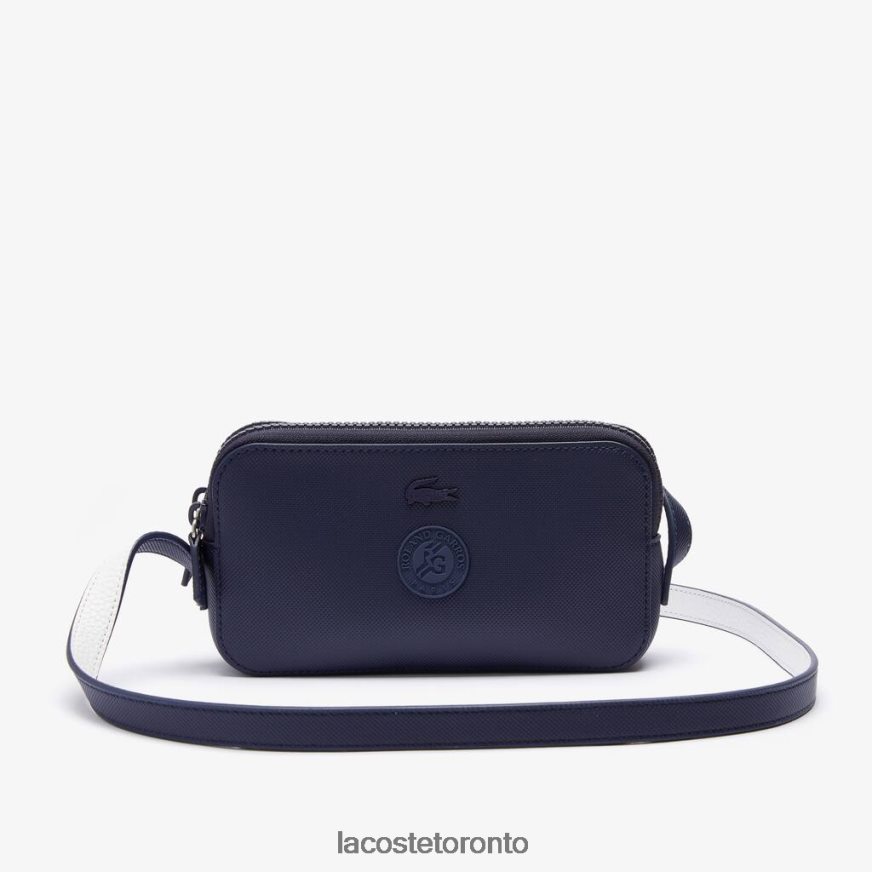 Bags  Leather Goods Lacoste French Open Edition Shoulder Strap Zip Smartphone Pouch Purple Women Z60BPR2844