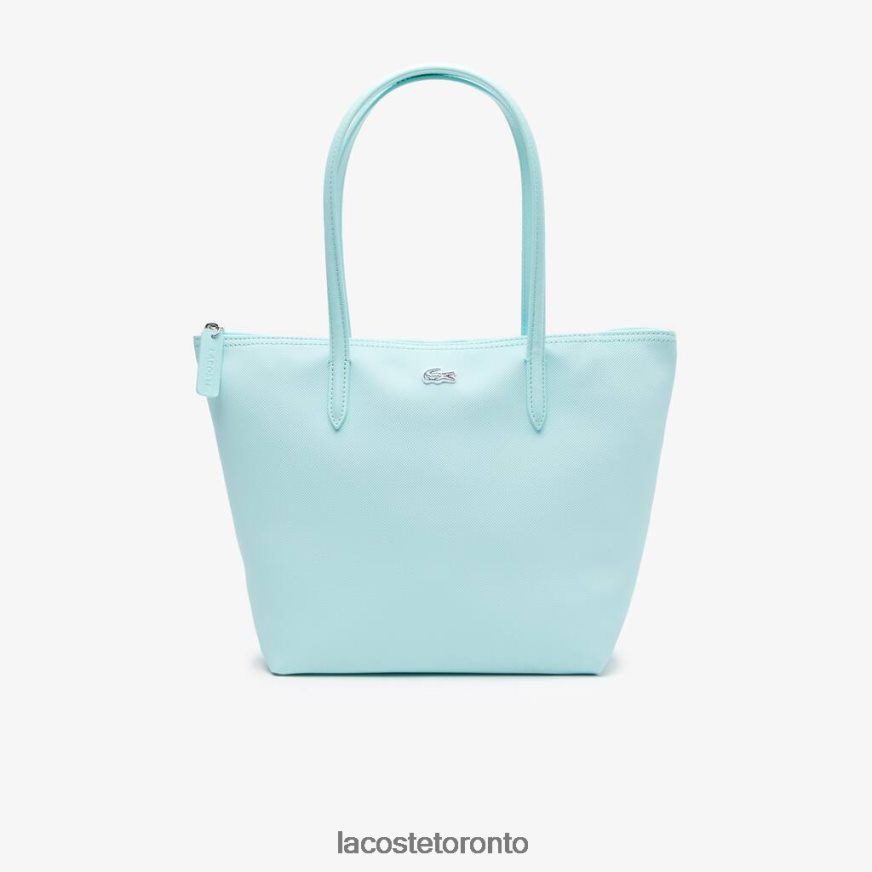 Bags  Leather Goods Lacoste L1212 Concept Small Zip Tote Bag Pastille Women Z60BPR2802