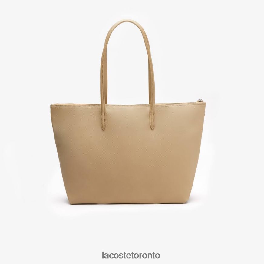 Bags  Leather Goods Lacoste L1212 Concept Zip Tote Bag Brindille Women Z60BPR2784