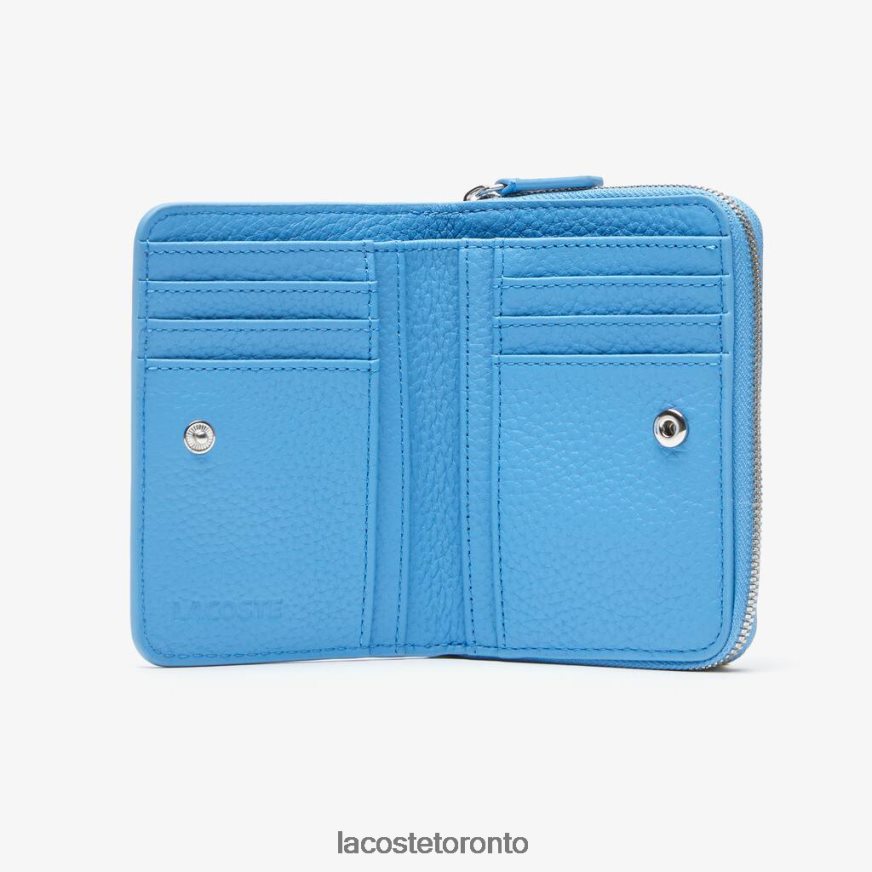 Bags  Leather Goods Lacoste Metal Plate Small Zip Wallet Argentine Women Z60BPR2892