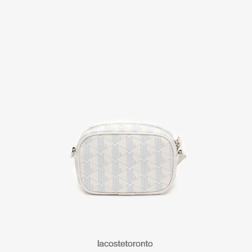 Bags  Leather Goods Lacoste Small Monogram Print Cross Body Bag Mono Farine Panorama Women Z60BPR2795