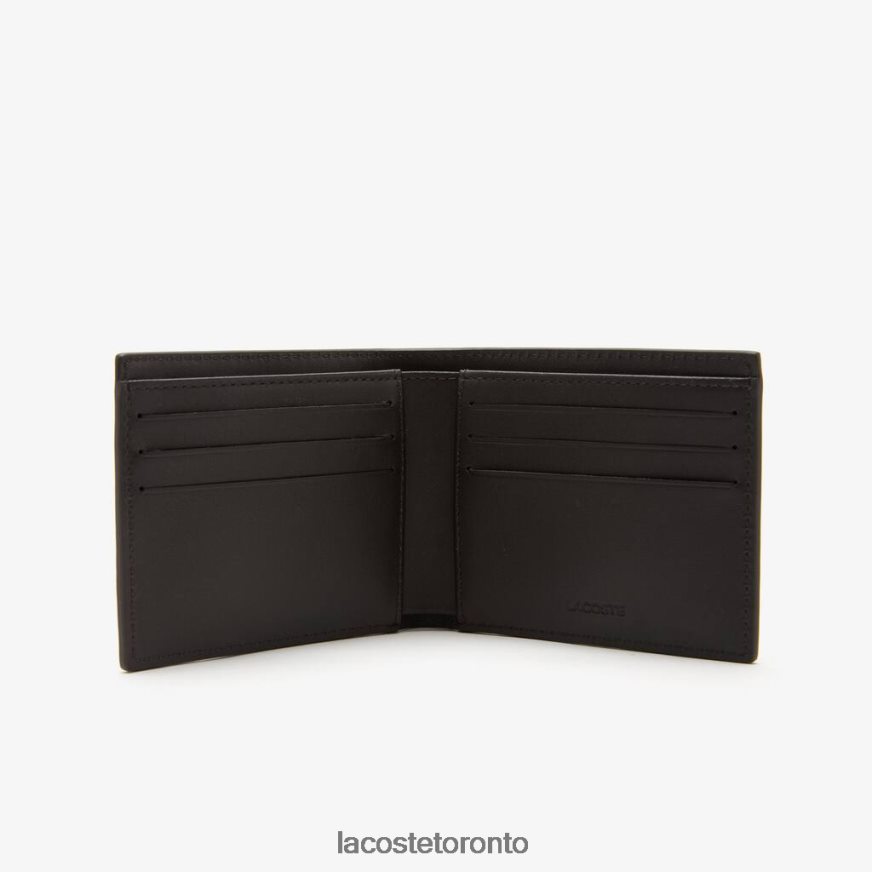 Bags  Leather Goods Lacoste Wallet And Matching Key Ring Gift Set Black Men Z60BPR2128