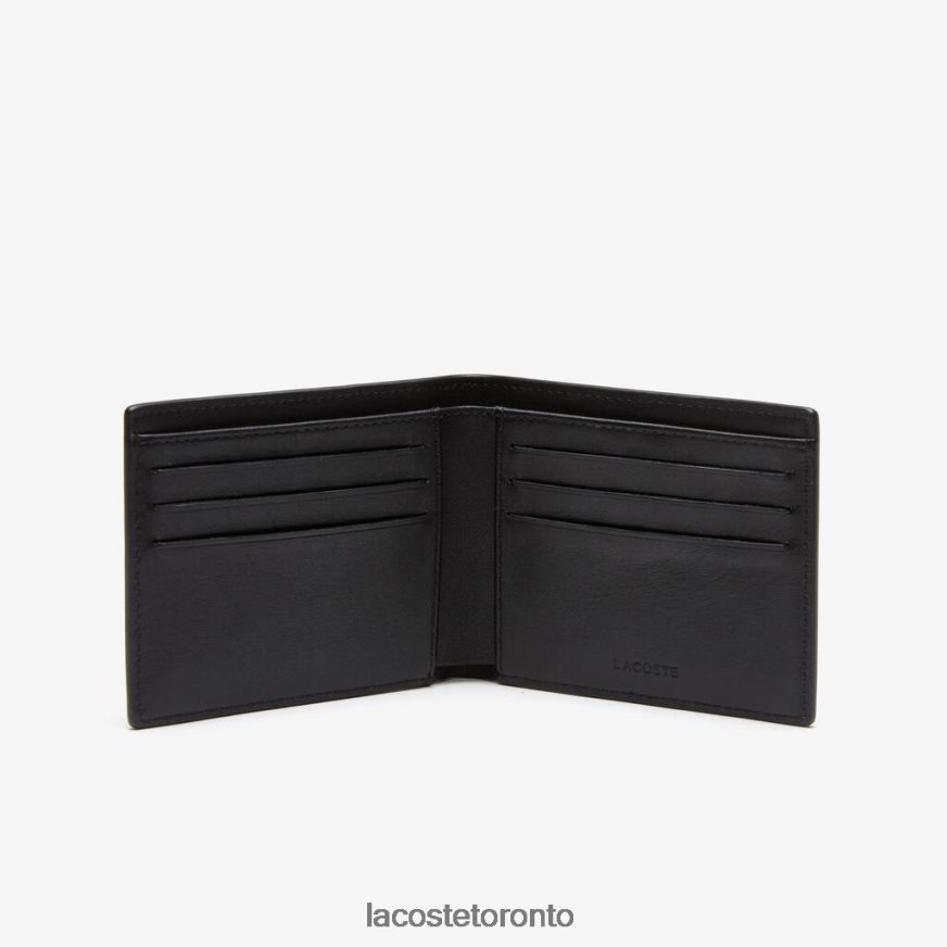 Bags  Leather Goods Lacoste Wallet and Logo Keychain Gift Set Black Men Z60BPR1986