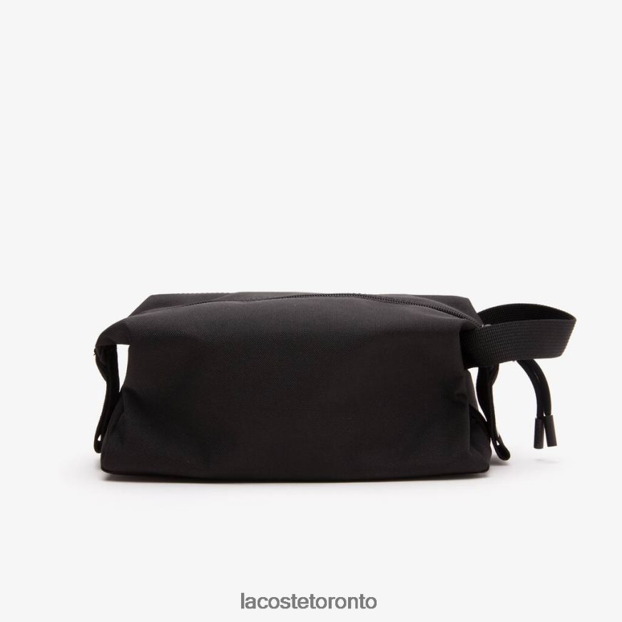 Bags  Leather Goods Lacoste Zippered Toiletry Bag Black Unisex Z60BPR2121