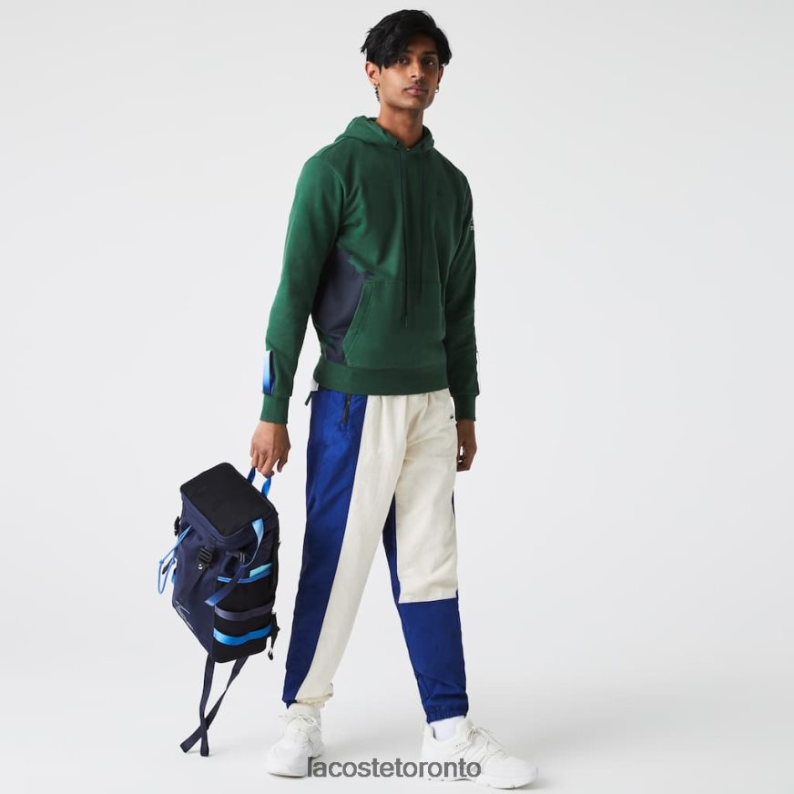 Bags  Leather Goods Lacoste x Theo Curin Technical Canvas Backpack Blue Men Z60BPR2124