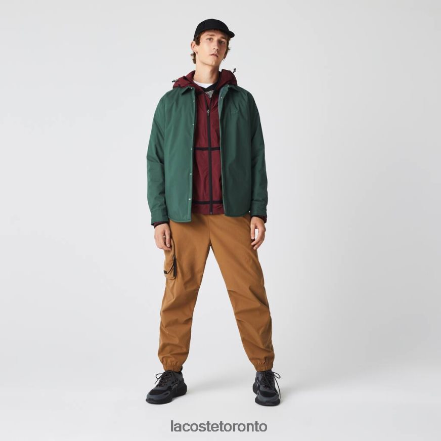 Clothing Lacoste Contrast Oversized Branding Trackpants Brown Men Z60BPR1002