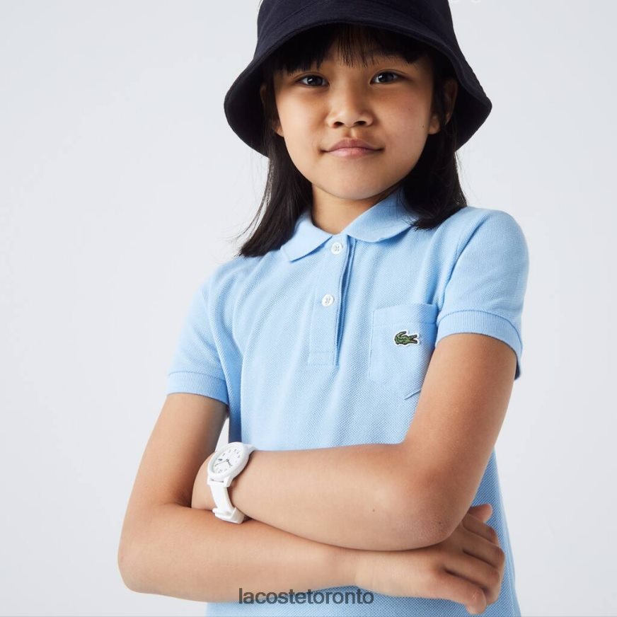 Clothing Lacoste Cotton Polo Dress Blue Kids Z60BPR3094