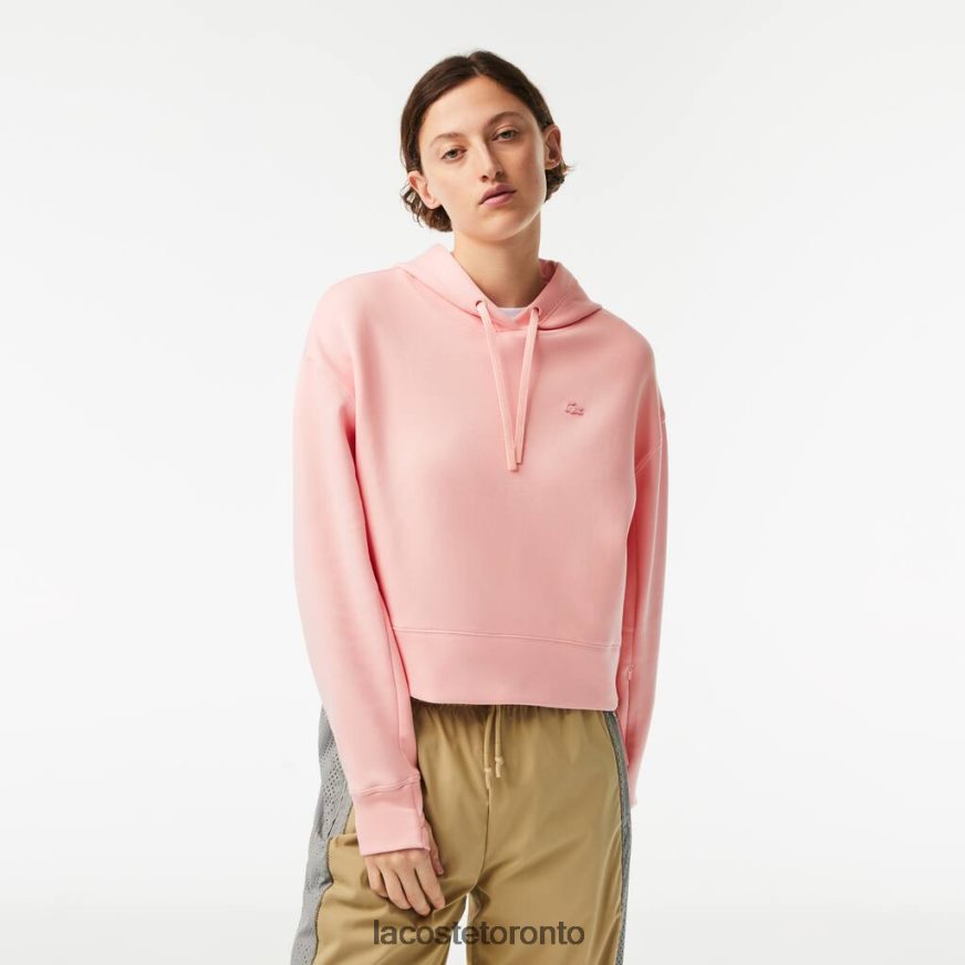 Clothing Lacoste Hooded Sweatshirt Pink Women Z60BPR2416