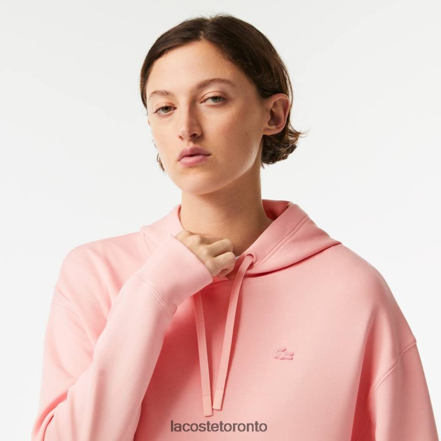 Clothing Lacoste Hooded Sweatshirt Pink Women Z60BPR2416