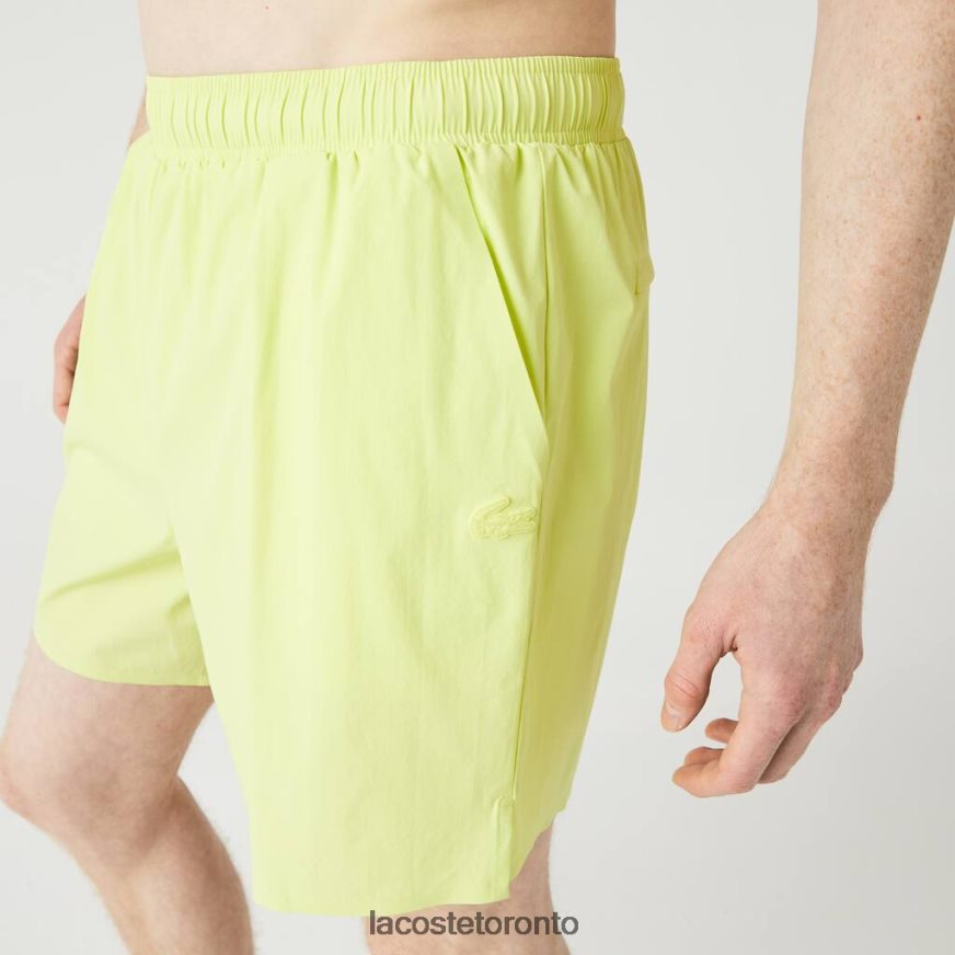 Clothing Lacoste Light Swim Trunks Flashy Yellow Men Z60BPR1684